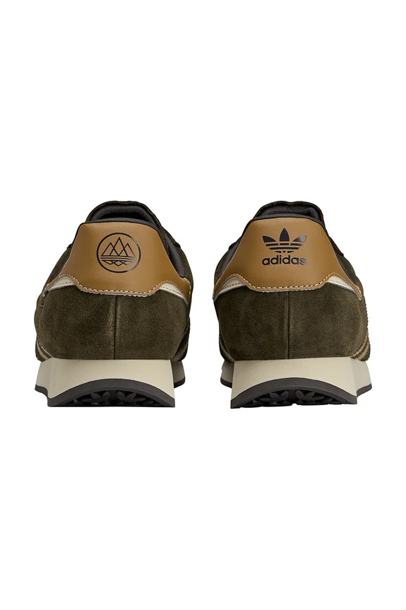 Παπούτσια Σουέτ sneakers adidas Originals Samoa II Spzl JR1565 καφέ