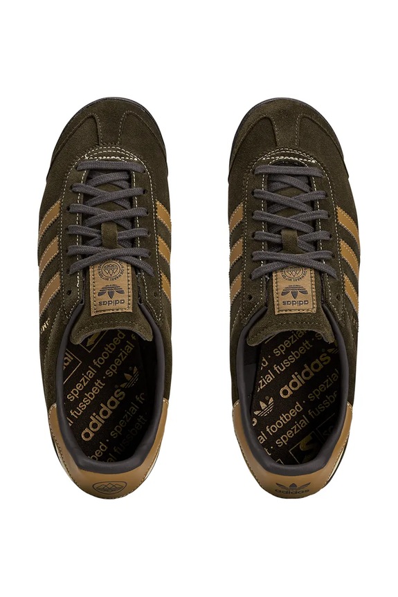 Σουέτ sneakers adidas Originals Samoa II Spzl JR1565 καφέ