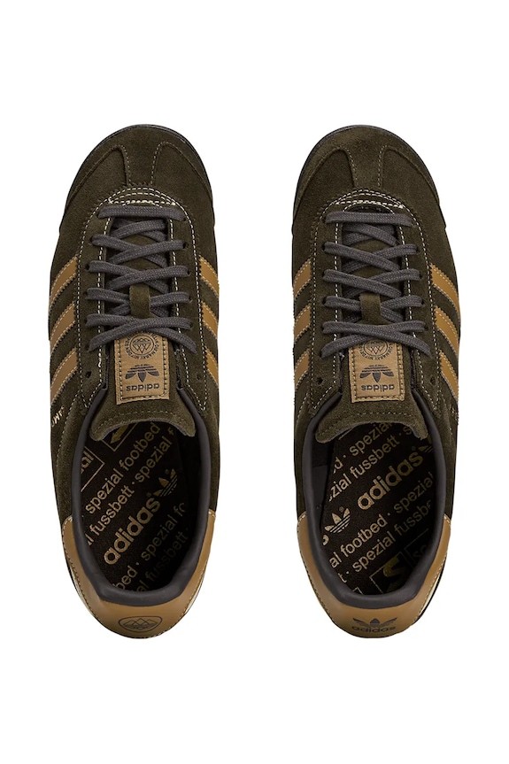 Σουέτ sneakers adidas Originals Samoa II Spzl JR1565 καφέ