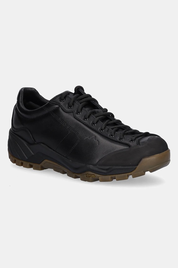 Diemme leather sneakers movida grain leather black DI25FWMOM.F01L001BLK