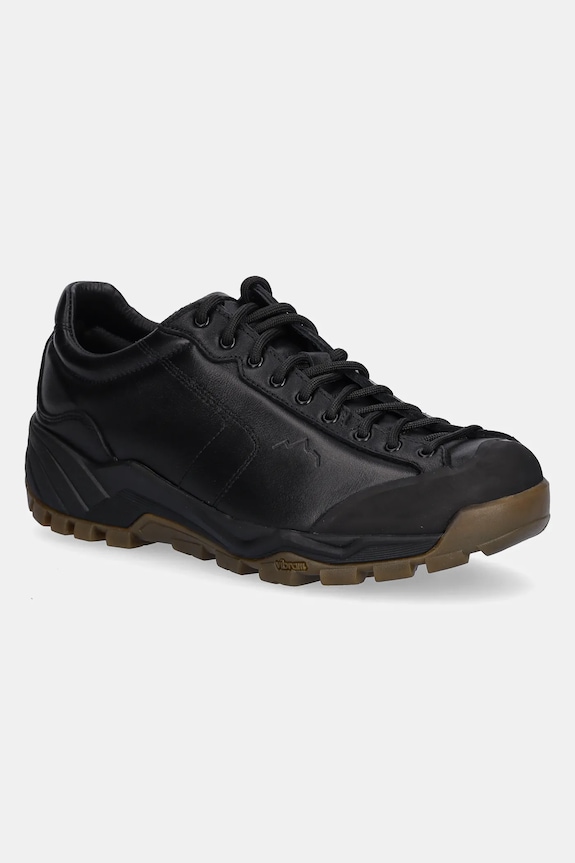 Diemme leather sneakers movida grain leather black DI25FWMOM.F01L001BLK