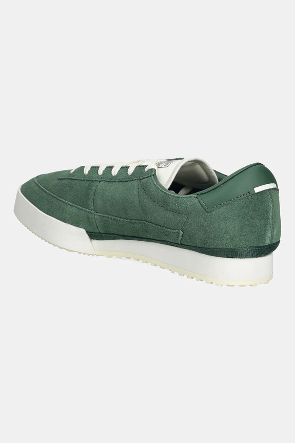 Scarpe Lacoste sneakers in camoscio AURA 50SMA0155 verde
