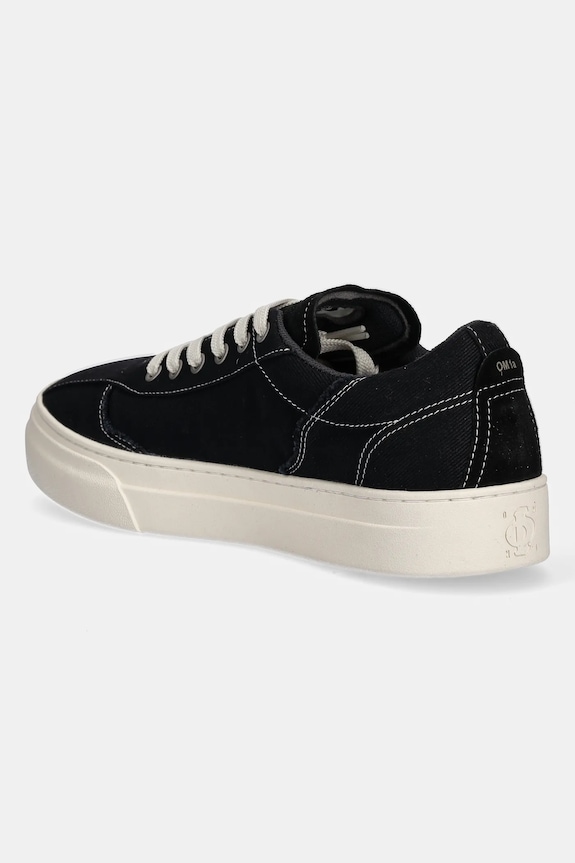 Обувь Кеды Stepney Workers Club Omni Dellow Canvas Drill OM01012 чёрный