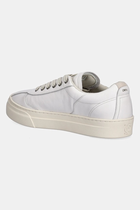 Obuća Kožne tenisice Stepney Workers Club Omni Dellow Calf Leather OM01500 bijela