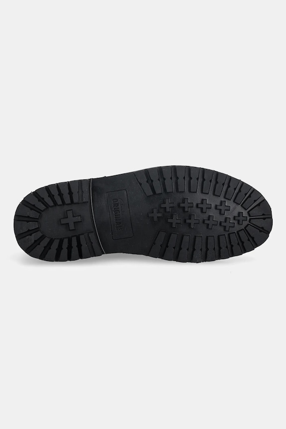 Clarks Originals suede shoes Desert Rock Lo 26180659 black