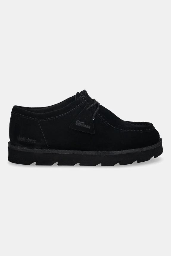 Clarks Originals scarpe in camoscio Meare Walla 26183761 nero AW25