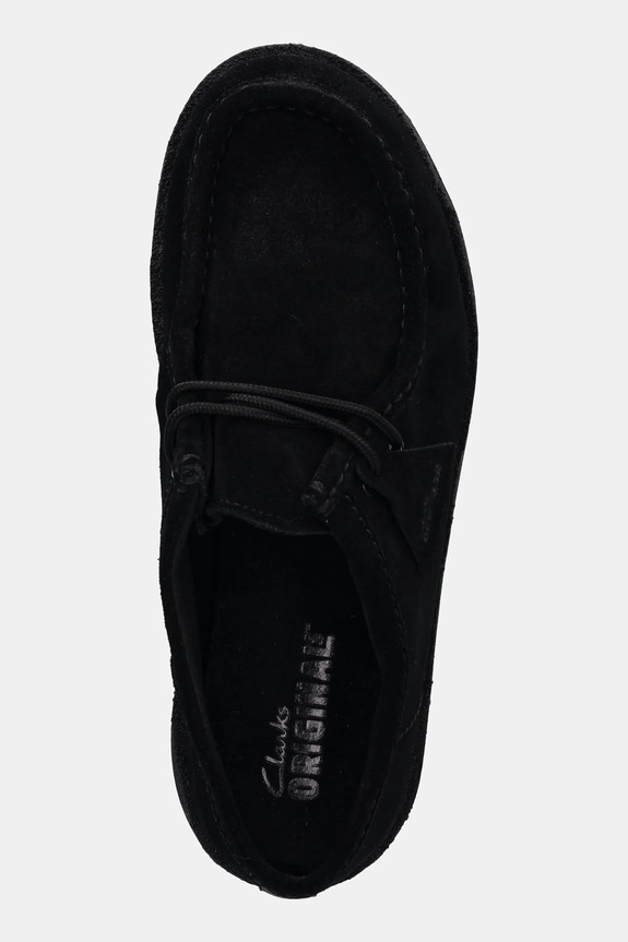Clarks Originals scarpe in camoscio Meare Walla nero 26183761