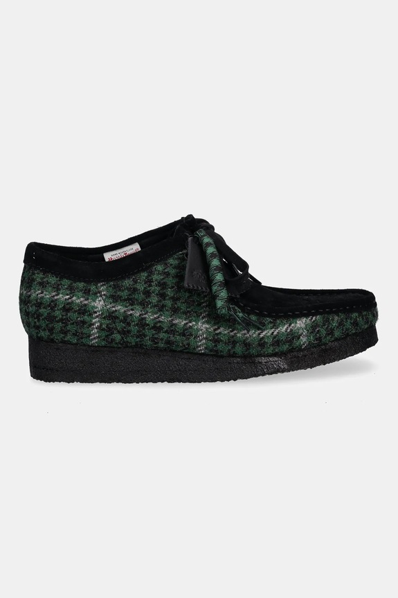 Clarks Originals półbuty Wallabee 26182790 czarny AW25