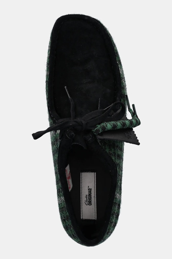 Clarks Originals półbuty Wallabee czarny 26182790