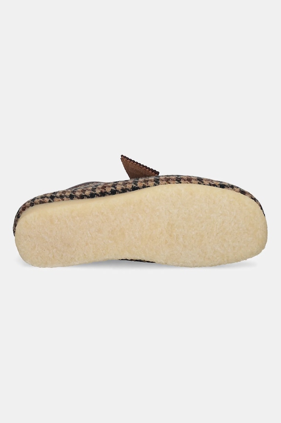 Clarks Originals półbuty wełniane Wallabee 26182791 brązowy