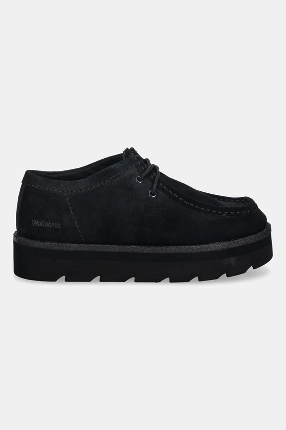 Clarks Originals półbuty zamszowe Meare Walla 26183983 czarny AW25