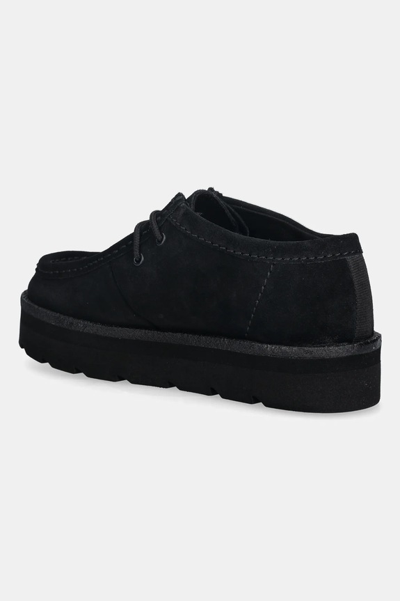 Obuwie Clarks Originals półbuty zamszowe Meare Walla 26183983 czarny