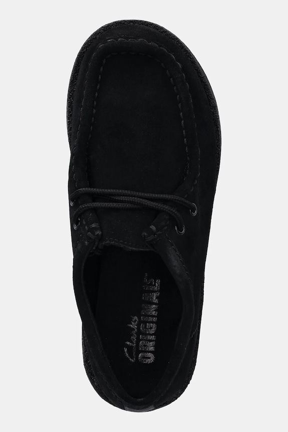 Clarks Originals półbuty zamszowe Meare Walla czarny 26183983