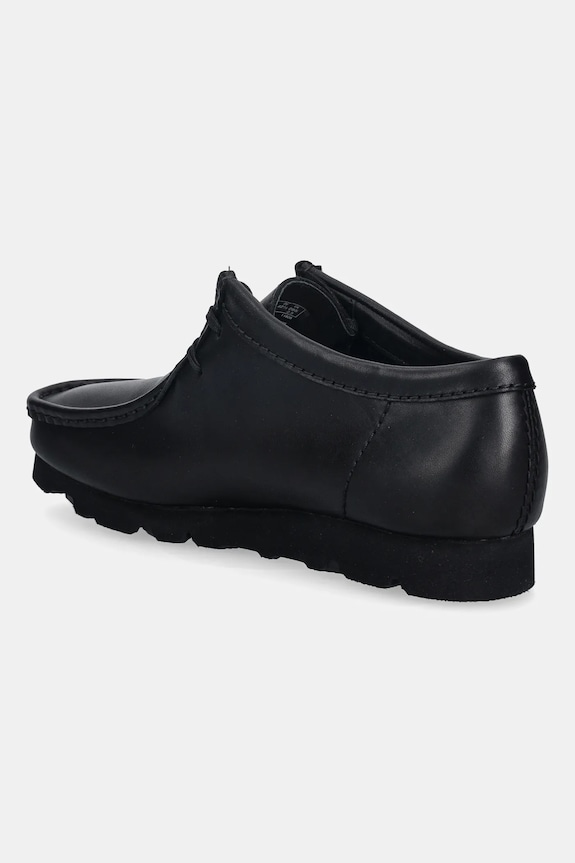 Shoes Clarks Originals leather shoes Wallabee GTX 26183074 black