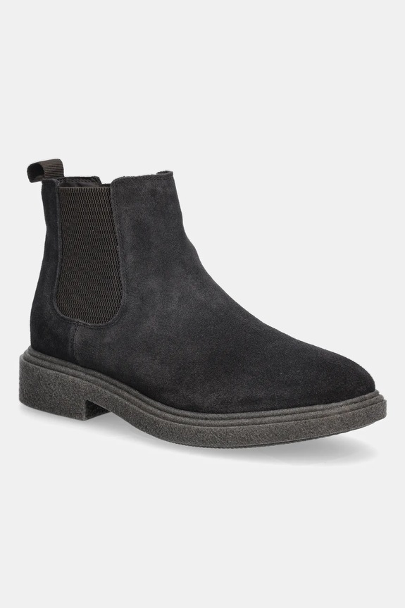 Aldo botine din piele întoarsă ZEDDY elegant gri 14174561