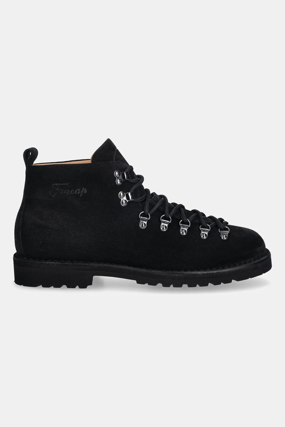Fracap suede shoes Magnifico M120 Suede MAGNIFICO.SUEDE.M120 black AW25