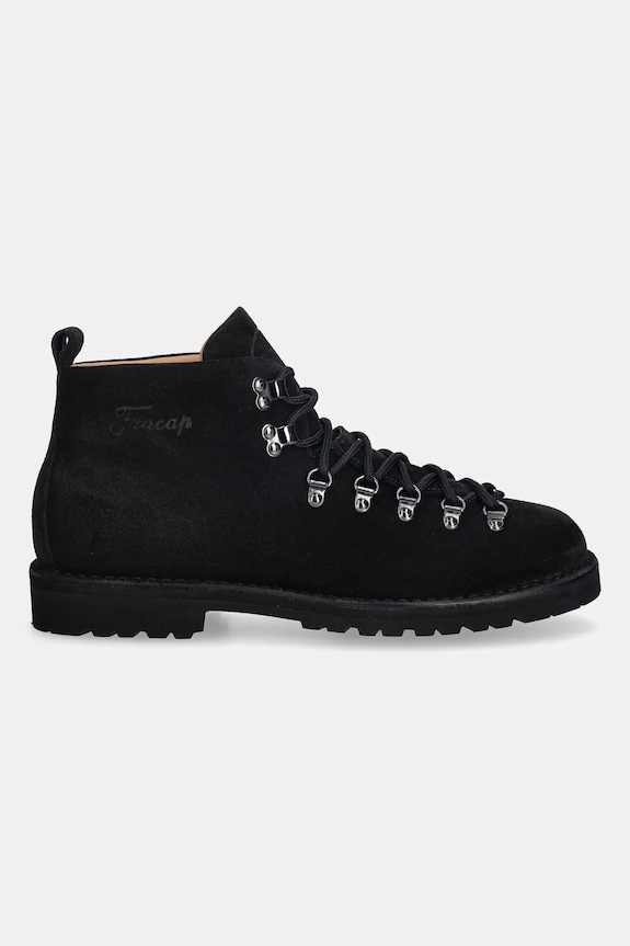Fracap suede shoes Magnifico M120 Suede MAGNIFICO.SUEDE.M120 black AW25
