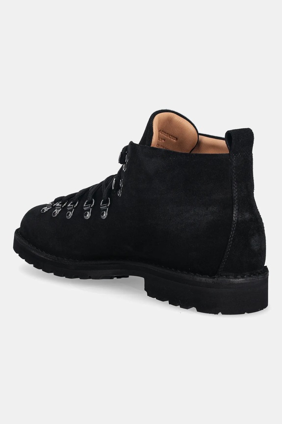 Shoes Fracap suede shoes Magnifico M120 Suede MAGNIFICO.SUEDE.M120 black