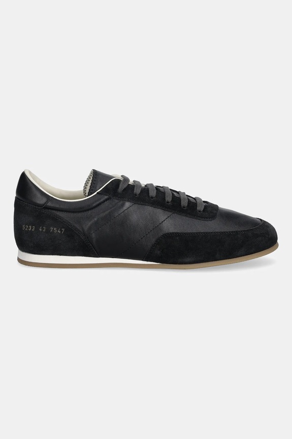 Шкіряні кросівки Common Projects Minimal Runner 5233.7547 чорний AW25