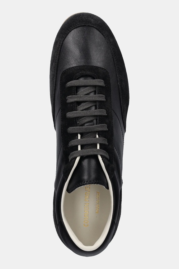 Шкіряні кросівки Common Projects Minimal Runner чорний 5233.7547