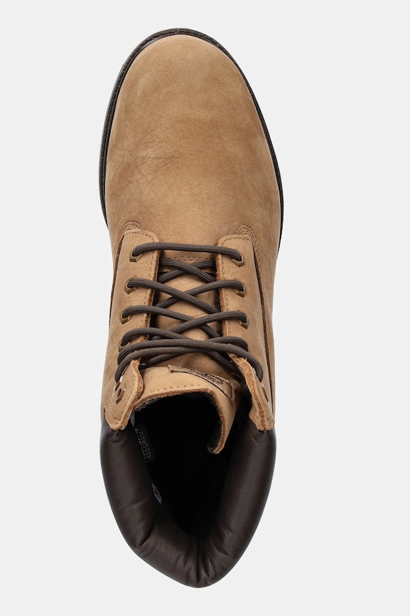 Высокие кожаные ботинки Timberland бежевый TB0A6G1RAFH1