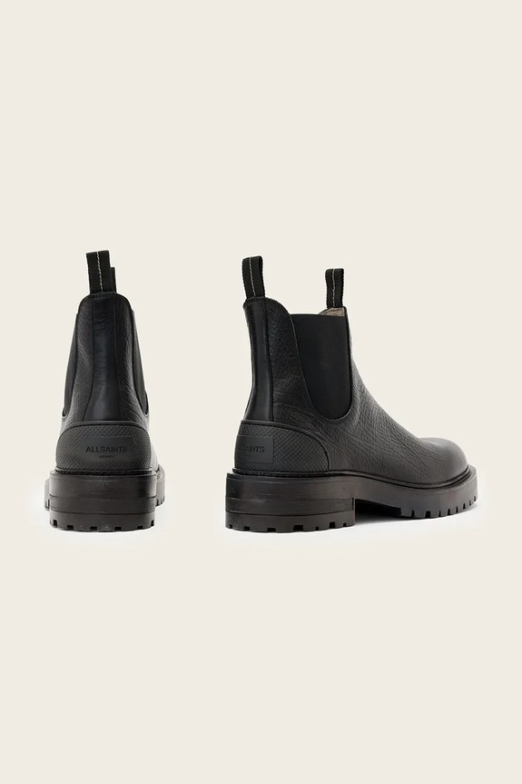 Încălțăminte AllSaints ghete chelsea de piele Mccoy Chelsea Boot M044FD maro