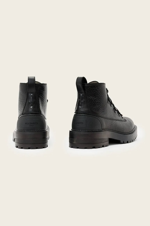 Cipők AllSaints bőr cipő Mccoy Hiking Boot M041FD fekete