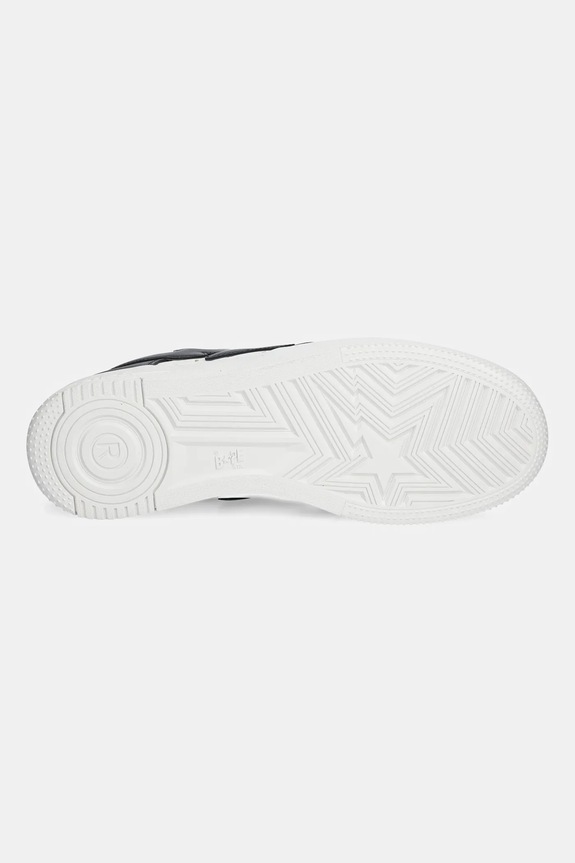 Кожени маратонки A Bathing Ape BAPE STA #3 1L30191305 черен