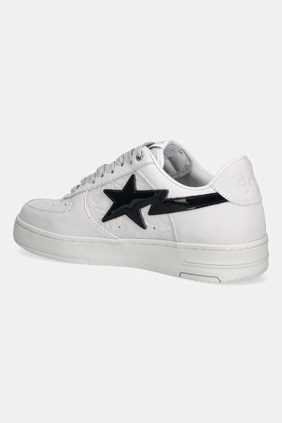 Obuwie A Bathing Ape sneakersy skórzane BAPE STA #4 1L30191310 biały