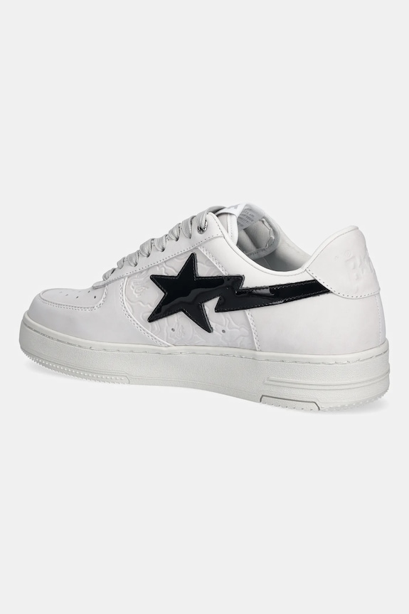 Obuwie A Bathing Ape sneakersy skórzane BAPE STA #4 1L30191310 biały