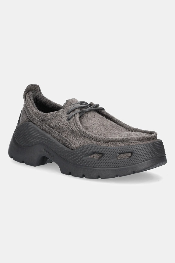 Crocs shoes GALLERY faux suede gray 210640.0LD
