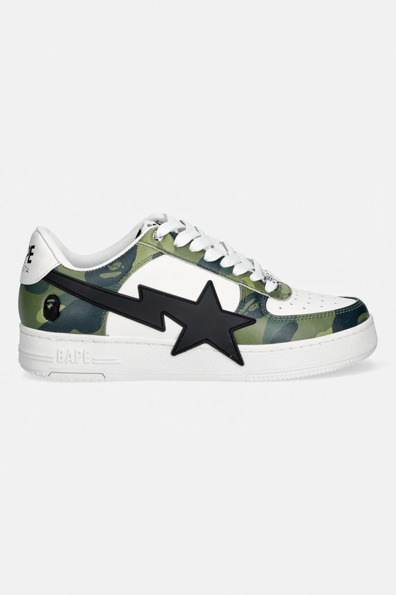 Кроссовки A Bathing Ape BAPE STA OS #1 001FWL301308M зелёный AW25