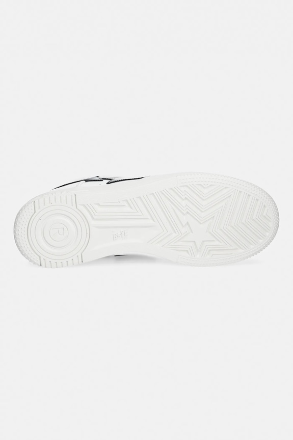 A Bathing Ape leather sneakers BAPE STA #1 001FWL801301M white
