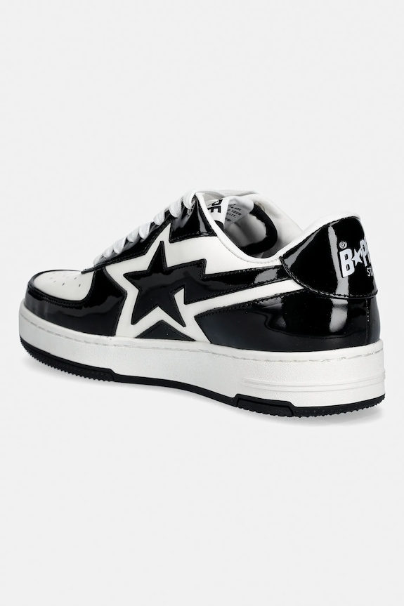 Обувь Кожаные кроссовки A Bathing Ape BAPE STA ICON #1 001FWL801305M чёрный