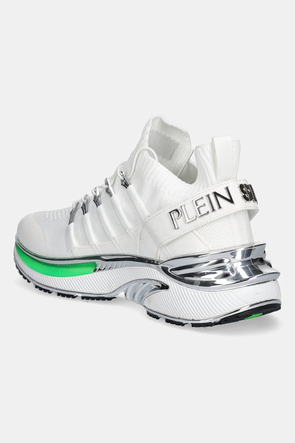 Încălțăminte PLEIN SPORT sneakers Titan USC0579.STE003N.0127 alb