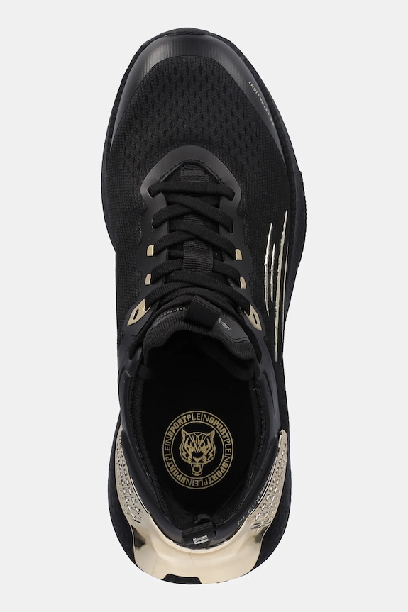 PLEIN SPORT sportcipő Stealth Runner Extra Light fekete USC0733.STE003N.0293