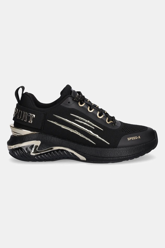 PLEIN SPORT sportcipő Shadowclaw USC0779.STE003N.0293 fekete SS26