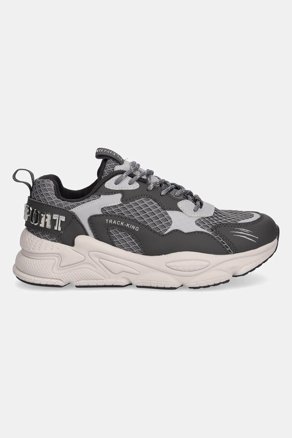 Tenisice PLEIN SPORT Track-King USC0800.STE003N.1072 siva AW25