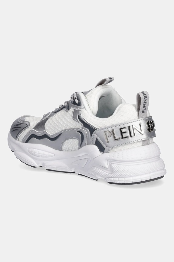 Obuv Tenisky PLEIN SPORT Track-King Chrome USC0843.STE003N.0170 biela