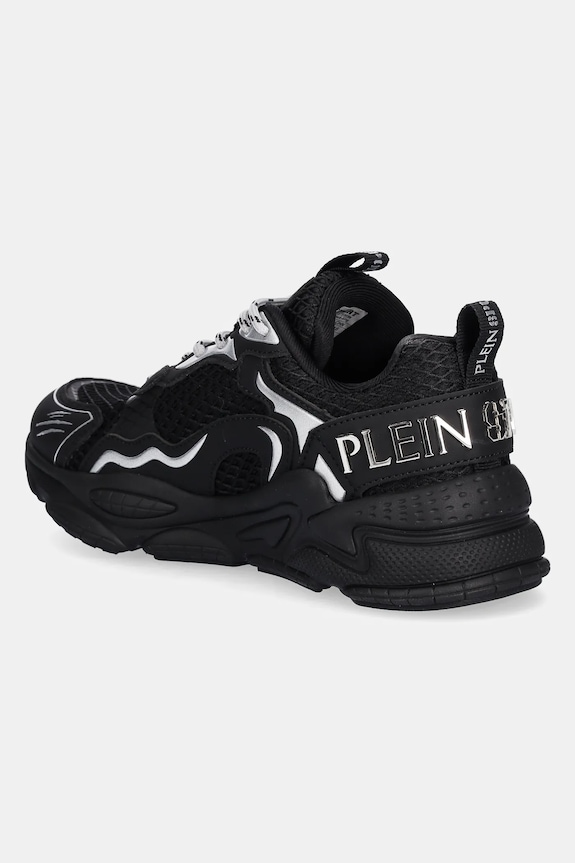 Obuv Tenisky PLEIN SPORT Track-King Chrome USC0843.STE003N.0270 čierna