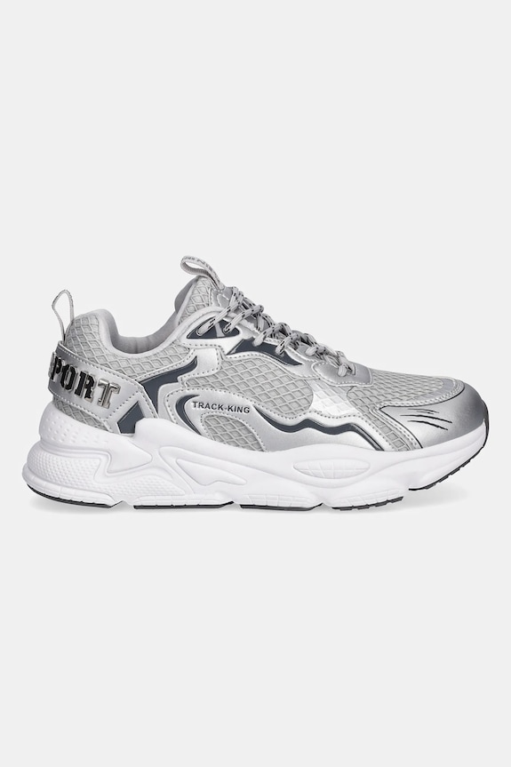 Tenisky PLEIN SPORT Track-King Chrome USC0843.STE003N.70 strieborná AW25