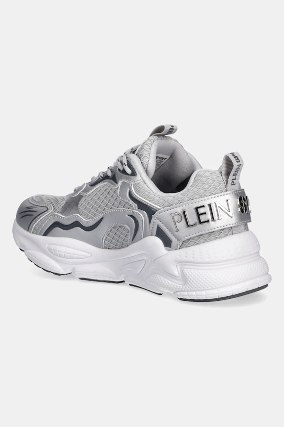 Obuv Tenisky PLEIN SPORT Track-King Chrome USC0843.STE003N.70 strieborná