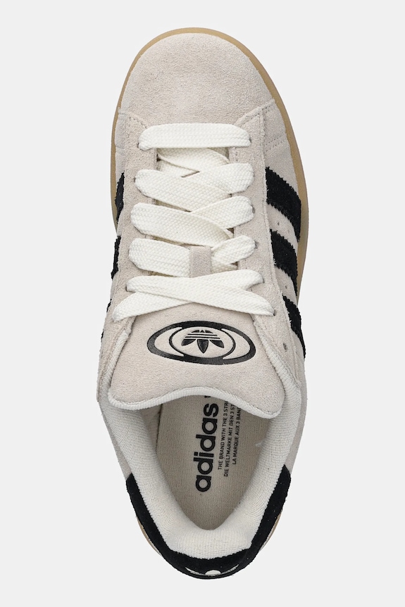 Σουέτ sneakers adidas Originals Campus 00S μπεζ JQ8356