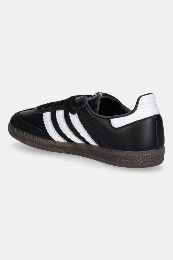 Shoes adidas Originals leather sneakers Samba OG JQ8835 black