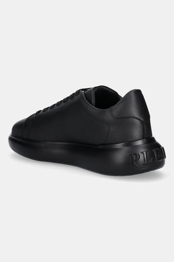 Boty Kožené tenisky Philipp Plein Lo-Top USC0804.PLE075N.0202 černá