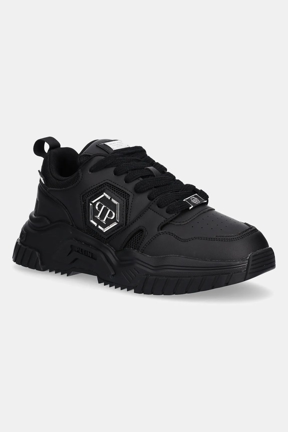 Philipp Plein sportcipő New Predator textil fekete USC0837.PTE003N.0202