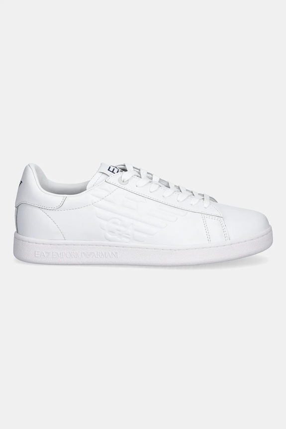Кожаные кроссовки EA7 Emporio Armani AF10848.7X000331 белый SS26