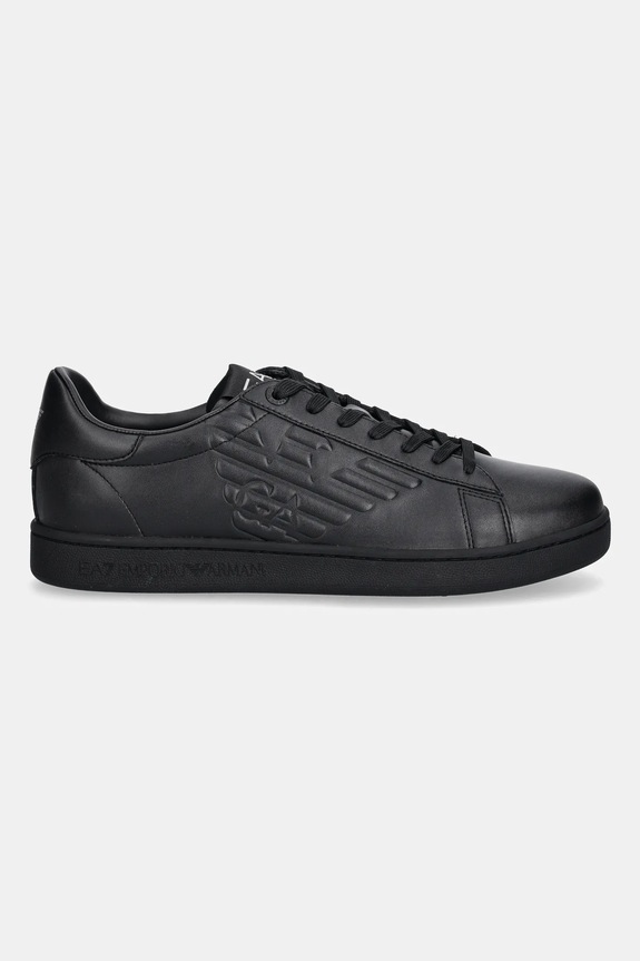 Kožené tenisky EA7 Emporio Armani AF10848.7X000331 čierna SS26