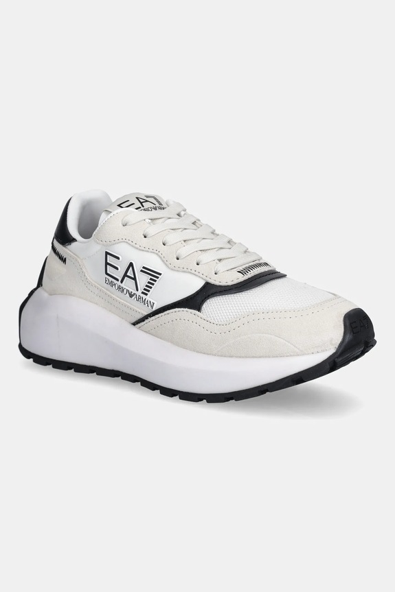 EA7 Emporio Armani tenisky textilný biela AF18616.7X000341