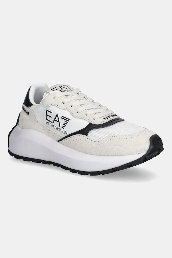 EA7 Emporio Armani tenisky textilný biela AF18616.7X000341